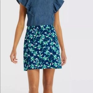 Draper James Floral A-Line Skirt, Size 2